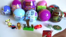 21 Surprise Eggs Unboxing Monsters University, Planes, Minnie Mouse, Winnie the Pooh, Barbie