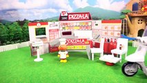 アンパンマンとリカちゃんおもちゃ ピザを配達アンパンマン / Anpanman & the Realistic Miniature PIZZA LA Shop!