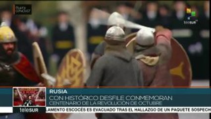 Venezolanos marcharán para celebrar 100 años de Revolución Rusa