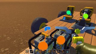 Scrap Mechanic Gameplay - Ep. 03 - Semi-Truck Creation - Lets Play
