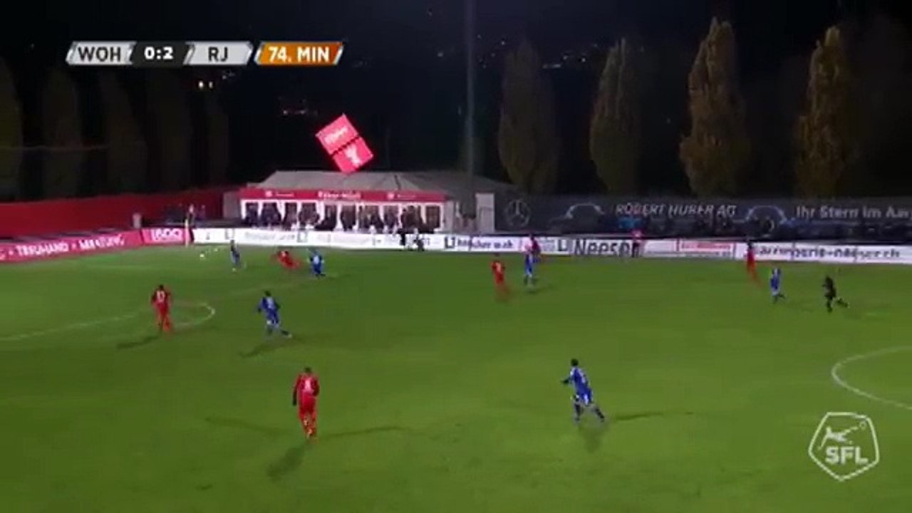Wohlen 1:2 Rapperswil-Jona ( Swiss Challenge League. 6 November 2017)