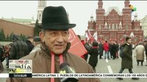 Rusia: desfile militar conmemora centenario de Revolución de Octubre