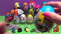 28 Surprise Eggs Kinder Joy Donald Duck Chupa Chups Маша и Медведь Masha i Medved surpri