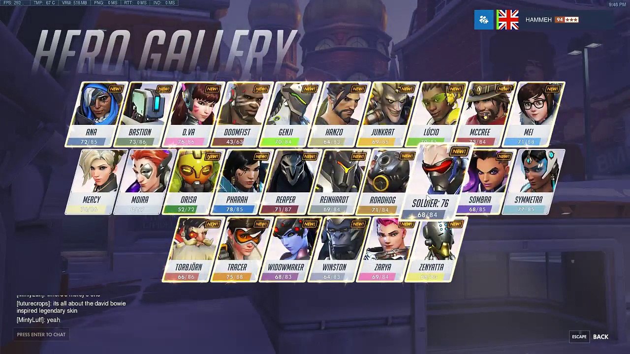 Overwatch - MOIRA New Hero Skins, Emotes, Abilities and Highlight Intros! | Hammeh