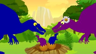 Funny Dinosaurs Cartoons for kids. Spinosaurs Cartoons Compilation Video for Children