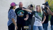 UFC 215: Amanda Nunes vs. Valentina Shevchenko Staredown – MMA Fighting