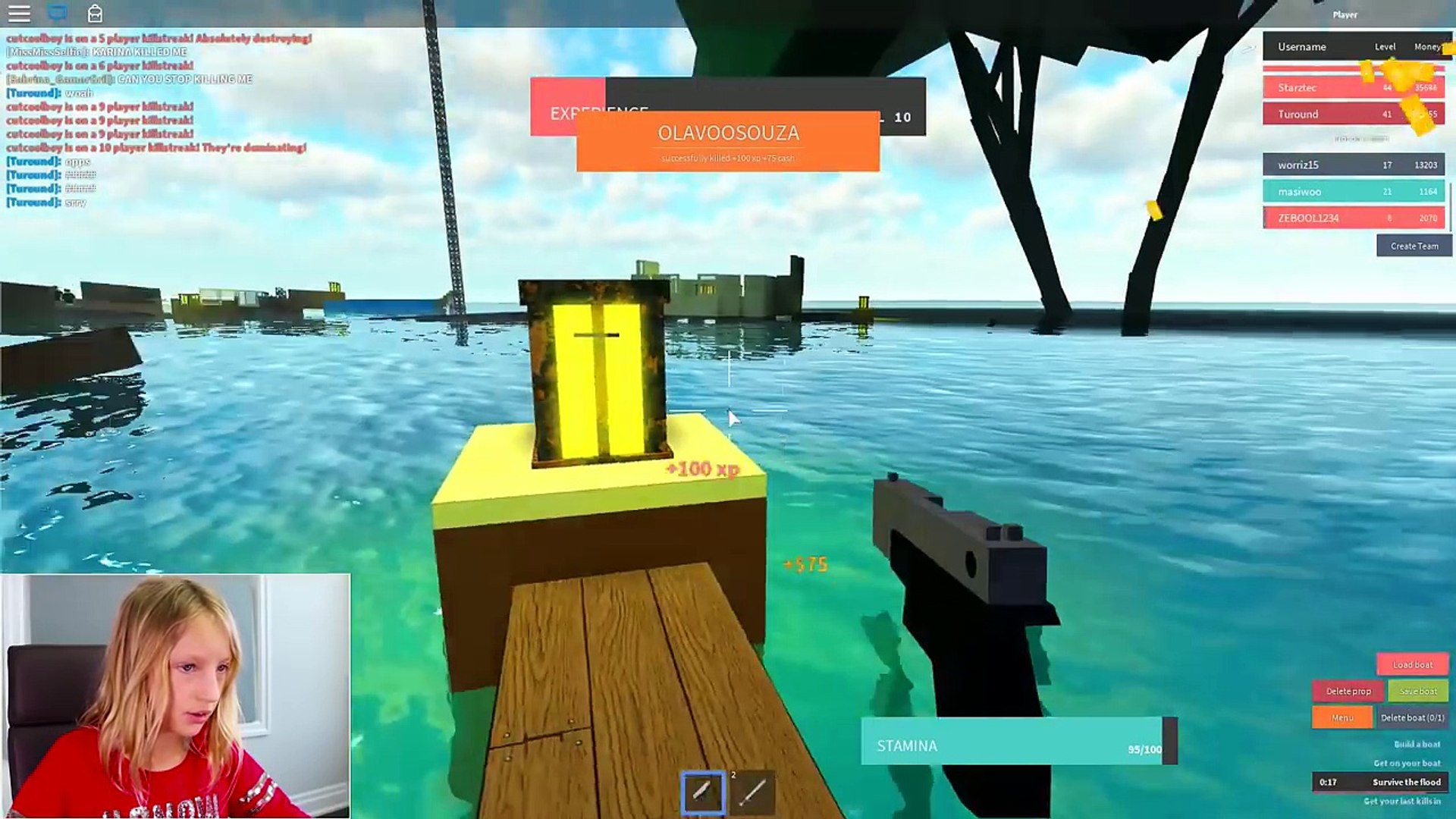 He Is Always Killing Me Roblox Whatever Floats Your Boat Video Dailymotion - water floats roblox