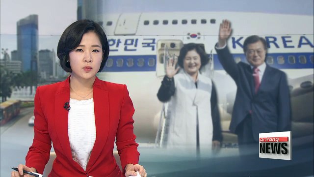 President Moon to embark on 8-day trip to SE Asia, summit planned with Chinese President Xi