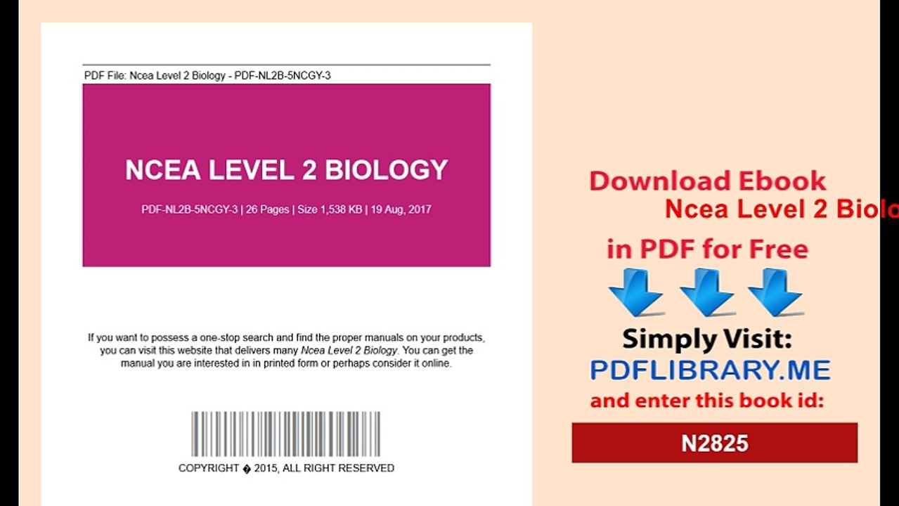 Ncea Level 2 Biology