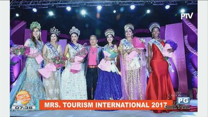 ON THE SPOT: Mrs. Tourism International 2017