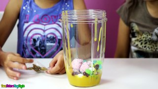 SMOOTHIE CHALLENGE Gross food - Bean Boozled, Crickets, Baby Food and more - Kids Edition