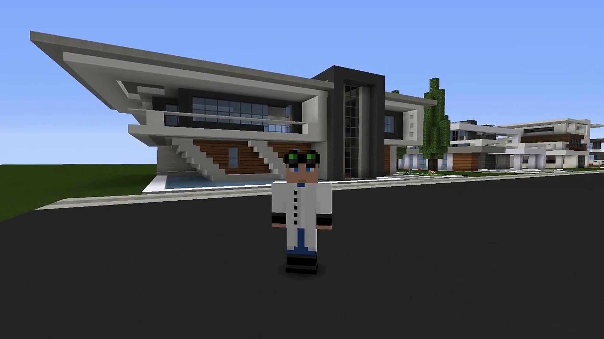 Minecraft easy modern house - Tutorial - video Dailymotion