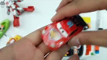 Learning vehicles starting with letter T to kids with tomica トミカ Robocar Poli harry porter