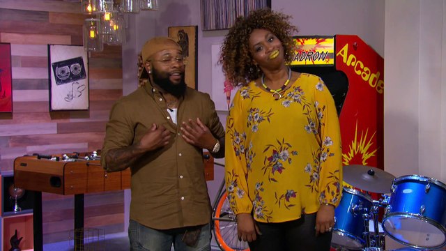 GloZell and Chico Bean Guess Artists With More Number One Hits Than Janet Jackson: Trivial Takedown PreGame