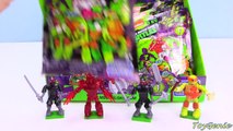 Teenage Mutant Ninja Turtles Mega Bloks Blind Bags Series 1 Full Set Buildable