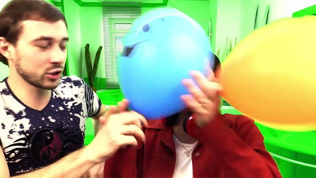 Красный ШАР, Болтушка и Проходимец против ЦВЕТНЫХ КУБОВ #212 Мультик ИГРА для детей