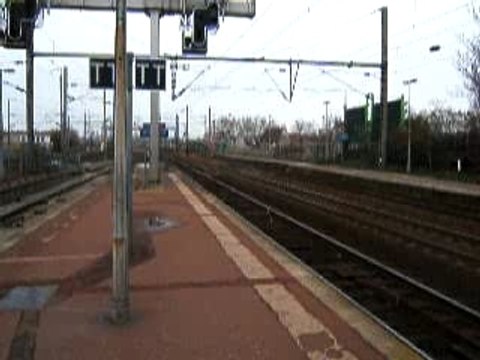 Passage d'un Eurostar St Denis