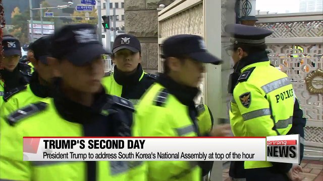 President Trump to address South Korea's National Assembly