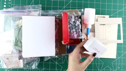 DIY Miniature Music & Lights Doll Full Dollhouse Kit ミニチュアドールハウス 소형 인형의 집