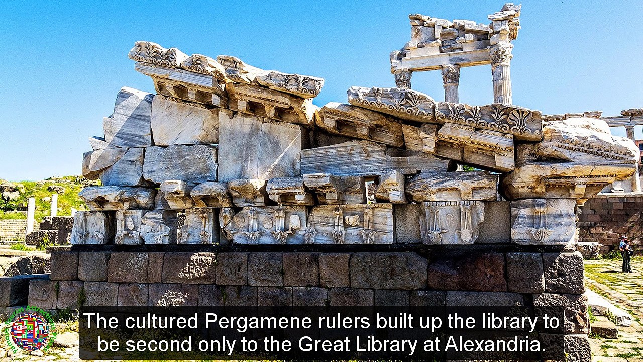Top Tourist Attractions Places To Visit In Turkey | Library of Pergamum Destination Spot - Tourism in Turkey