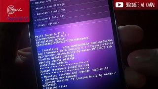 INSTALAR XPOSED EN ANDROID 5.1.1 firmware stock y Rom deodexada