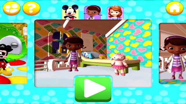 Doc McStuffins Color and Play - Docs Check Up Room Fall/Halloween Coloring Book Game