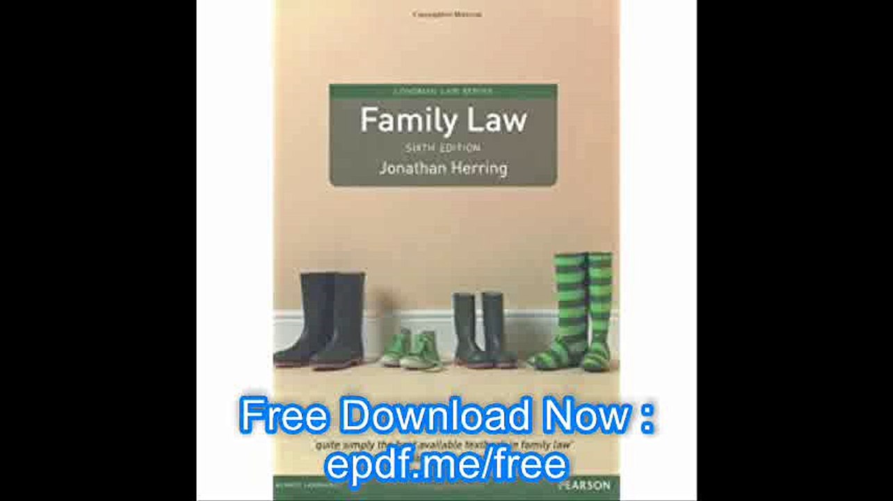 Family Law (Longman Law)