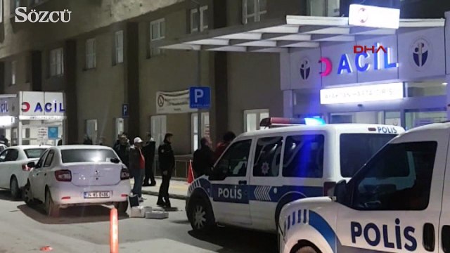 Acil servis önünde silahlı saldırı