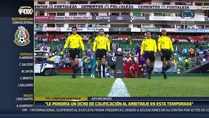EXCLUSIVA: Arturo Brizio califica el arbitraje de México