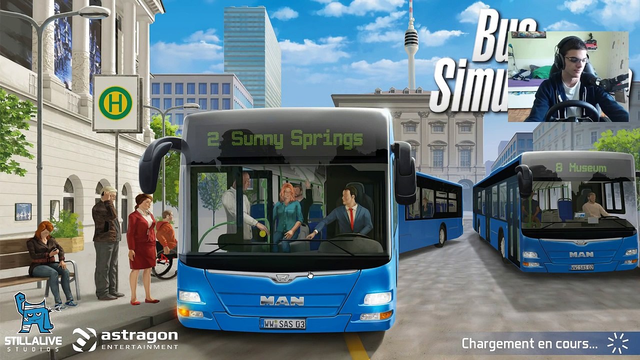 ► BUS SIMULATOR 2016: DÉCOUVERTE DU JEU - DIDACTICIEL [FR,G27]