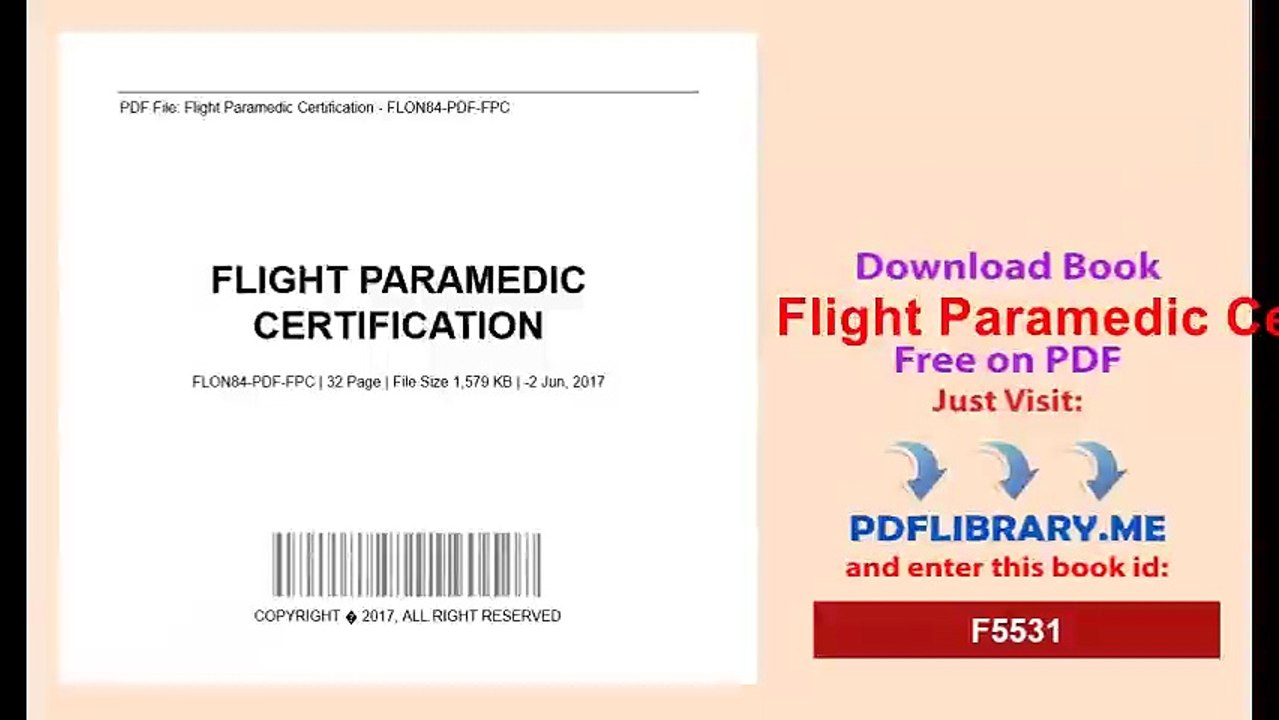 Flight Paramedic Certification