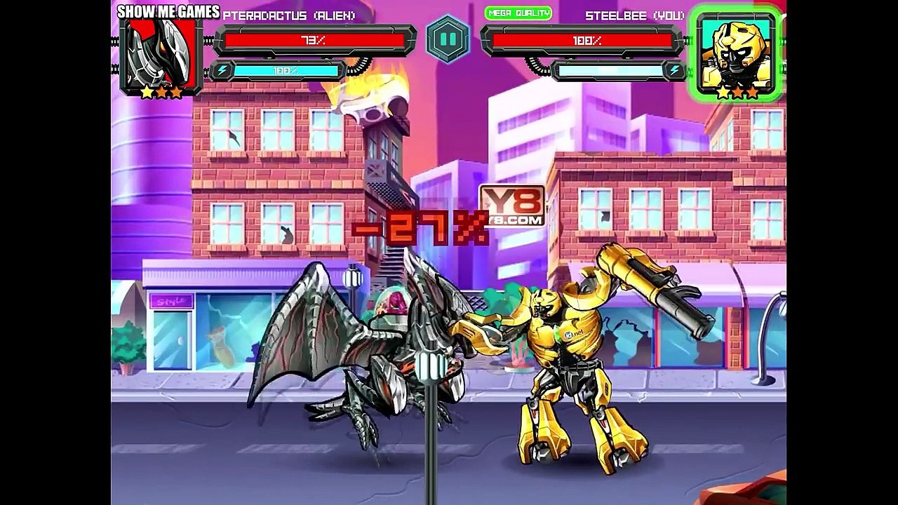 Mega Mechs 2 + Dino Robot Corps - Full Game Play - 1080 HD