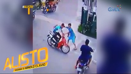 Alisto: Pambubugbog sa isang motorcycle rider, huli sa CCTV
