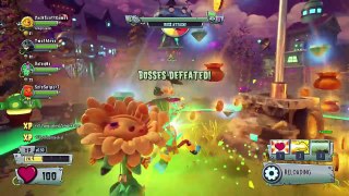 Plants vs. Zombies: Garden Warfare 2 - Gameplay Part 146 - 4 Player Flag of Power! (PC)