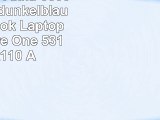 vhbw LiIon Akku 6600mAh 111V dunkelblau für Notebook Laptop Acer Aspire One 531 571