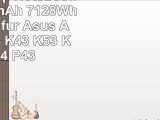 MTEC Laptop Notebook Akku 6600mAh 7128Wh 108V111V für Asus A43 A53 A54 K43 K53 K54 K84