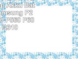 Mitsuru 4800mAh Notebook Laptop Akku Batterie für Samsung P210 P460 P50 P560 P60 Q210