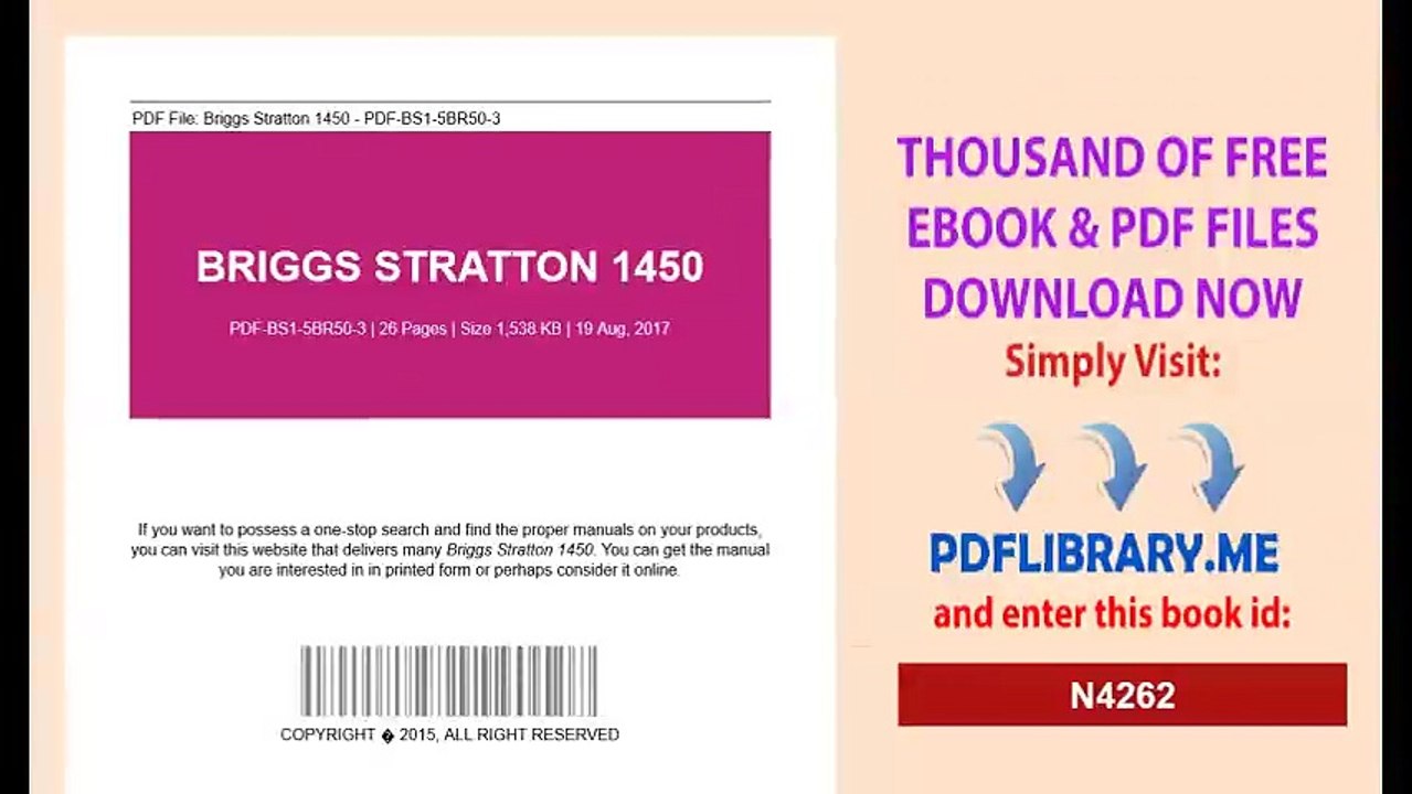 Briggs Stratton 1450