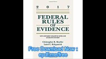 Federal Rules of Evidence With Advisory Committee Notes and Legislative History, 2017 Statutory Supplement (Supplements)