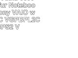 vhbw LiIon Akku 6600mAh 111V für Notebook Laptop Sony VAIO wie VGPBPS2C VGPBPL2C