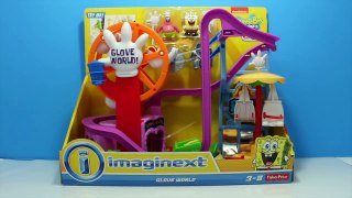 Imaginext SpongeBob GLOVE WORLD Playset | Spongebob Squarepants Roller Coaster Toypals.tv