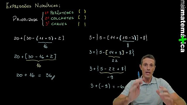 Matemática Básica - Aula 5 - Expressões numéricas
