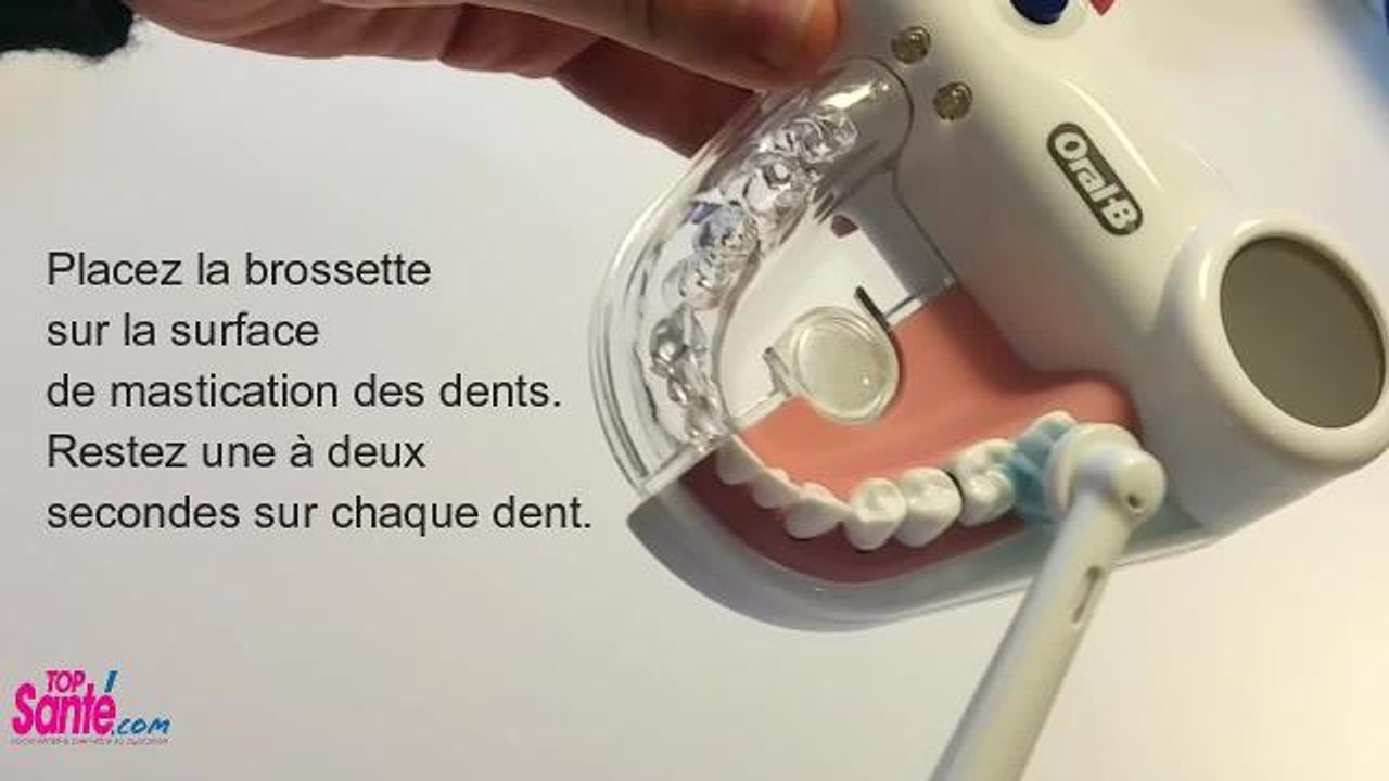 Brosse électrique (connectée) : la bonne gestuelle