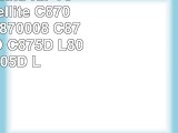 Vinitech Akku für Toshiba Satellite C870 C870006 C870008 C87011R C870D C875D L800D