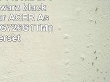 AKKU LIION 4400mAh 111V in schwarz black passend für ACER Aspire AS7745G726G1TMn etc