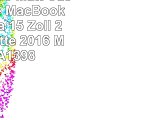 MyGadget 15 Matt Case für Apple MacBook Pro Retina 15 Zoll 2013 bis Mitte 2016   Model