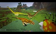 JurassiCraft 2.0 Showcase Pre Release 3 Dinosaurs & Flying Reptiles Velociraptor Growth T REX Death