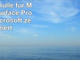 URBAN ARMOR GEAR Folio Schutzhülle für Microsoft Surface Pro 4  blau Microsoft