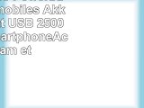 GP Batteries Powerbank XPB28 mobiles Akku Ladegerät USB 2500mAh für