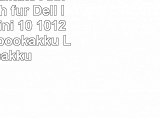 subtel Qualitäts Akku 4400mAh für Dell Inspiron Mini 10 1012  1018 Notebookakku